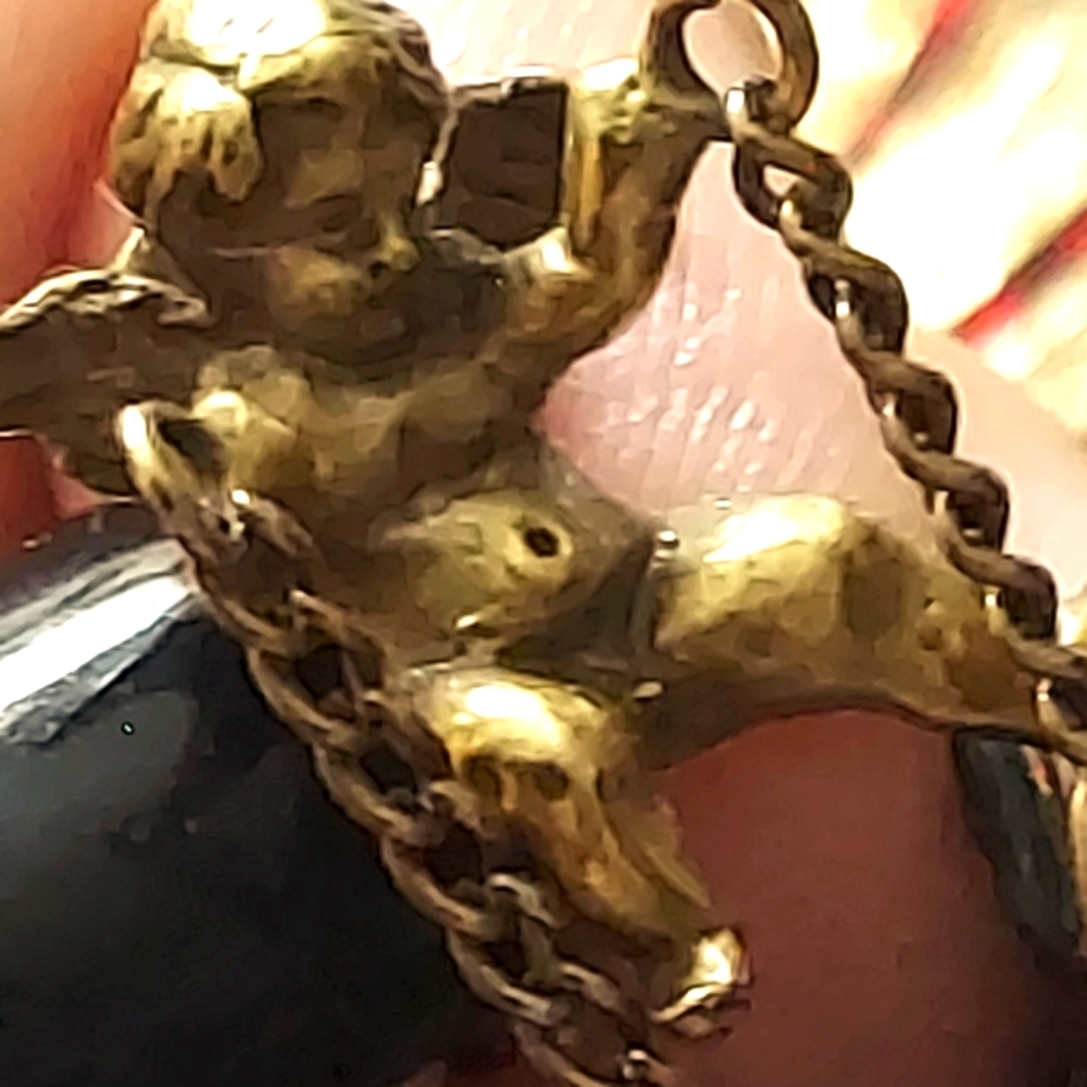 Joseff Of Hollywood Cherub Crystal Drop Earrings - Picture 6 of 6